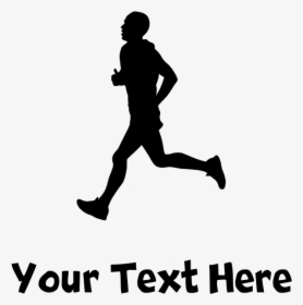 Runner Silhouette Shower Curtain - Ultramarathon, HD Png Download, Free Download