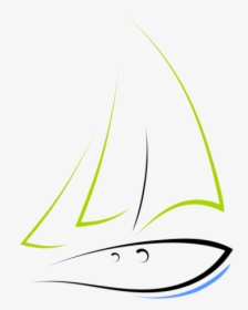Clip Art Boat Logo Element Png - Sail, Transparent Png, Free Download
