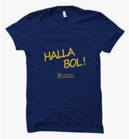 Halla Bol 2-half Sleeve Navy Blue - Cloud Nine Shirt, HD Png Download, Free Download