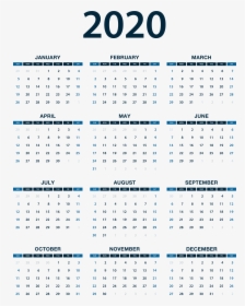 2020 Calendar Png Photo, Transparent Png, Free Download