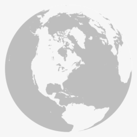 Gray Globe Clipart Png For Web , Png Download - Gray And White Globe, Transparent Png, Free Download