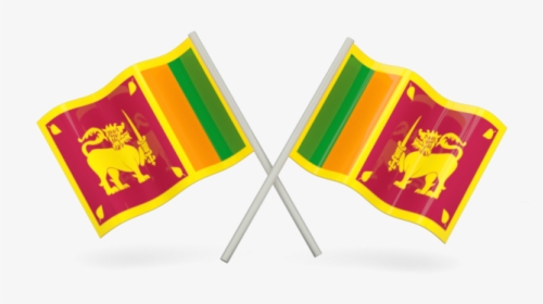 Two Wavy Flags - National Flag Sri Lanka Logo, HD Png Download, Free Download