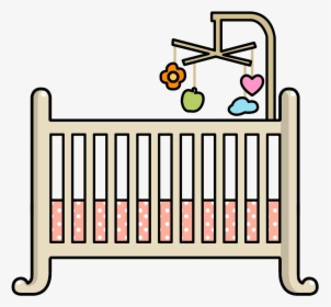 Clip Art Cot Clip Art - Clipart Baby Crib Png, Transparent Png, Free Download