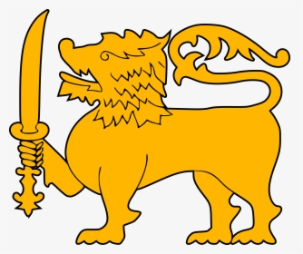 Transparent Baby Lion Png - Lion Sri Lanka Flag, Png Download, Free Download