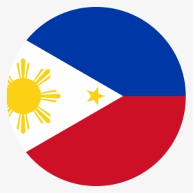 Free Philippine Flag Png - Philippine Flag In A Circle, Transparent Png, Free Download