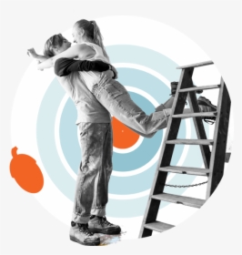 Couple Renovating, Hugging - Istock, HD Png Download, Free Download