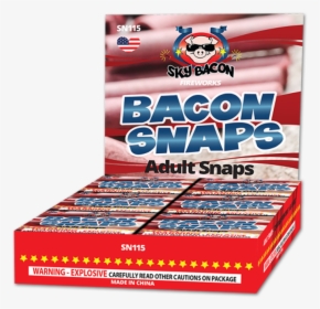 Adult Snaps, Snappers, Bacon Snaps - Bacon Snaps Fireworks, HD Png Download, Free Download