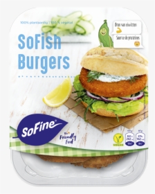 Sofish Burgers - Sofine Tofu, HD Png Download, Free Download