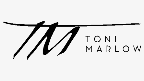 Image Of Calligraphic Initials, “tm”, With Text “toni - Calligraphy, HD Png Download, Free Download