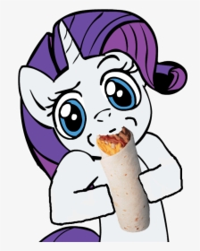 Burrito, Edit, I Dunno, Rarity, Safe - My Little Pony Memes Png, Transparent Png, Free Download