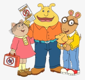 Arthur, Binky And A Friend - Arthur Characters, HD Png Download, Free Download