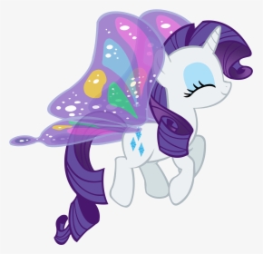 Fanmade Rarity Butterfly - Pony Friendship Is Magic Rarity, HD Png Download, Free Download