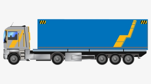 Container Truck Png Download Image - Container Transport Truck Png, Transparent Png, Free Download
