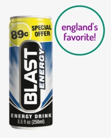 Blast Energy Drink Png, Transparent Png, Free Download