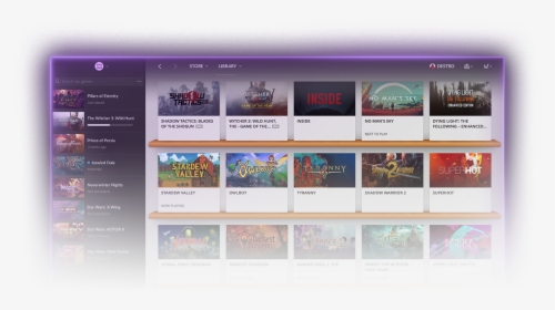 Screen Client Library - Gog Galaxy, HD Png Download, Free Download