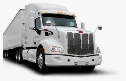 White Container Truck Png, Transparent Png, Free Download