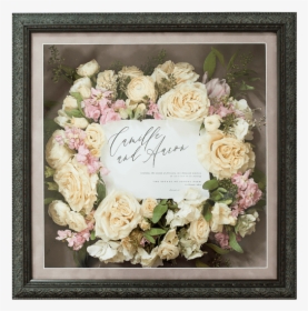 Preserved Wedding Bouquet In Shadowbox - Picture Frame, HD Png Download, Free Download