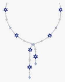 Harry Winston Blue Diamond Necklace, HD Png Download, Free Download