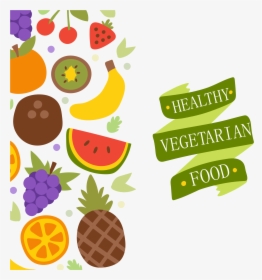 Vegetarian Cuisine Organic Food Health Food Fruit - Food Health Vector Png, Transparent Png, Free Download