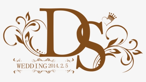 Clip Art Logo Wedding - Ds Photography Logo Png, Transparent Png, Free Download