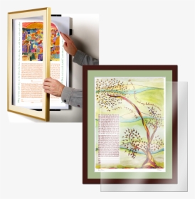 Framing Options For Paper Ketubahs - Visual Arts, HD Png Download, Free Download