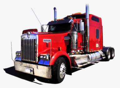 American Truck Kenworth Red - American Truck Png, Transparent Png, Free Download