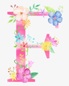 Flower Clipart Letters Pin - Alphabet Transparent Clipart, HD Png Download, Free Download