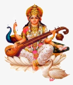 Maasasaswati-29 Png Saraswati Devi Png - Hindu Lords, Transparent Png, Free Download