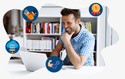 Person Working By Himself, HD Png Download, Free Download
