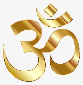 Transparent Hinduism Symbol Png - Golden Om Png, Png Download, Free Download