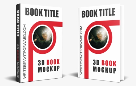 3d Book Png - Book Mockup Front And Back, Transparent Png, Free Download