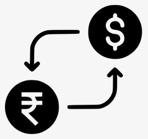 Indian Rupee - Rupee To Dollar Icon, HD Png Download, Free Download