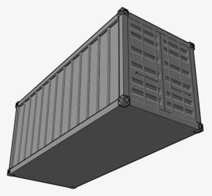 Shipping Container Svg Clip Arts - Shipping Container Clip Art, HD Png Download, Free Download