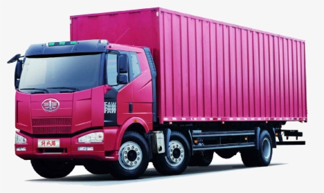 Container With Truck Png , Png Download - Packers Movers Truck Png, Transparent Png, Free Download