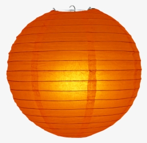 Japanese Paper Lantern - Orange Paper Lantern Png, Transparent Png, Free Download