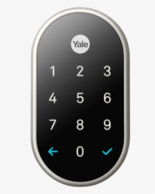Nest Yale Lock Polished Brass, HD Png Download, Free Download