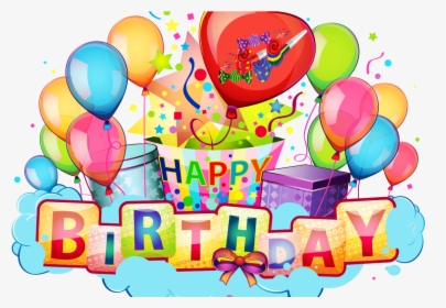 Happy Birthday Clipart Zellox - Transparent Happy Birthday Clipart, HD Png Download, Free Download