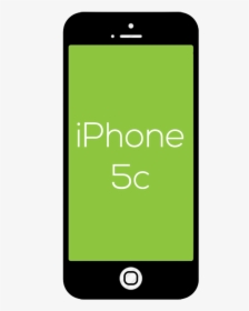 Iphone 5c Green - Smartphone, HD Png Download, Free Download