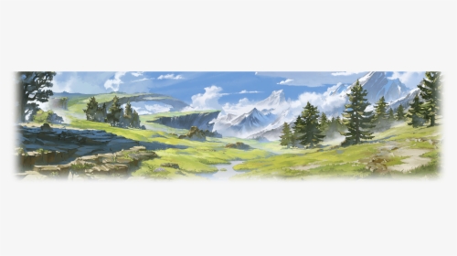 Mount Scenery , Png Download - Painting, Transparent Png, Free Download