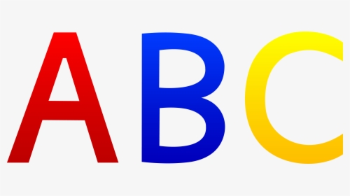 Abc Alphabet Letters - Png Clipart Alphabet Letters, Transparent Png, Free Download