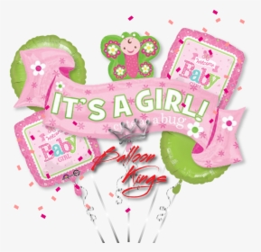 Its A Girl Butterfly Bouquet - Its Agirl Png, Transparent Png, Free Download
