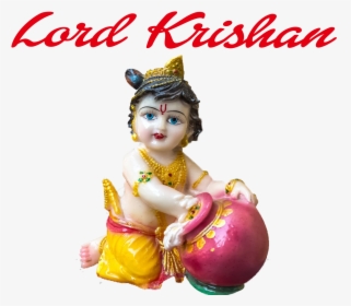Lord Krishan Png Clipart - Lord Krishna At Childhood, Transparent Png, Free Download