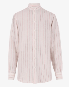 Linen Shirt With Red Stripes Ss19 Collection, Pal Zileri - Formal Wear, HD Png Download, Free Download