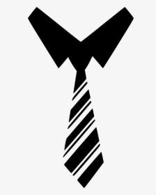 Neck Tie Dress Formal Shirt - Collar And Tie Clipart, HD Png Download, Free Download