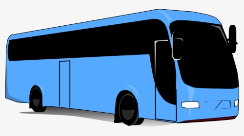 Bus, Travel, Transport, Vehicle, Road, Public, Urban - Clipart School Bus Blue, HD Png Download, Free Download