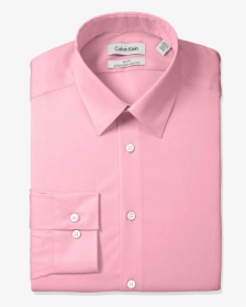 Slim Fit Pink Shirt By Calvin Klein - Best Shirt Color, HD Png Download, Free Download