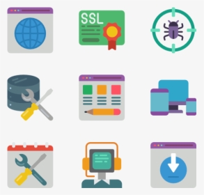 Web Hosting - E Learning Icon Png, Transparent Png, Free Download