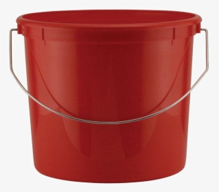 Plastic Bucket Transparent Images - 5 Quart Plastic Buckets With Handles, HD Png Download, Free Download