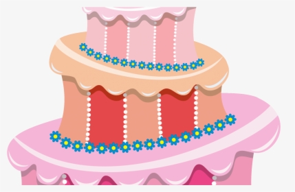 Transparent Free Birthday Clip Art - Birthday Cake Clip Art, HD Png Download, Free Download