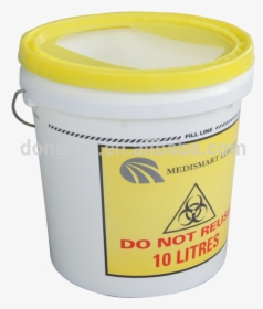 10 Liter Colorful Plastic Buckets, Bucket Plastic, - Plastic, HD Png Download, Free Download